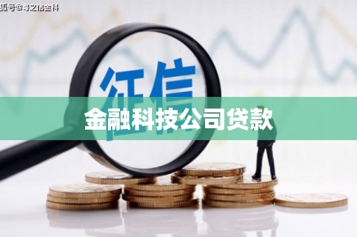 武鸣金融科技公司贷款