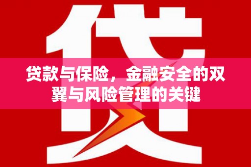 甘州贷款与保险，金融安全的双翼与风险管理的关键
