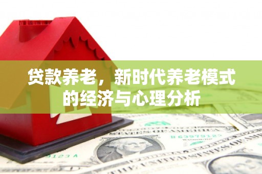 新华贷款养老，新时代养老模式的经济与心理分析