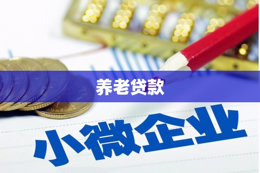 行唐养老贷款