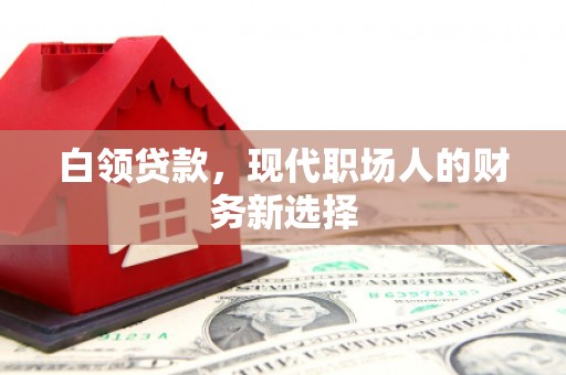霍城白领贷款，现代职场人的财务新选择