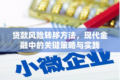 措勤贷款风险转移方法，现代金融中的关键策略与实践