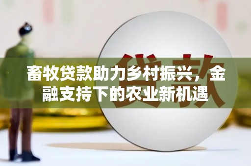 赵县畜牧贷款助力乡村振兴，金融支持下的农业新机遇