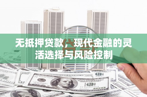 果洛无抵押贷款，现代金融的灵活选择与风险控制