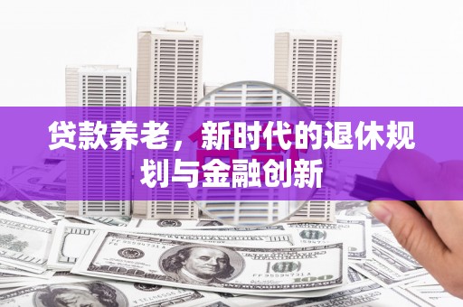 丽水贷款养老，新时代的退休规划与金融创新