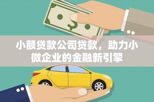 三水小额贷款公司贷款，助力小微企业的金融新引擎