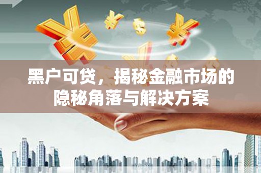 福兴黑户可贷，揭秘金融市场的隐秘角落与解决方案