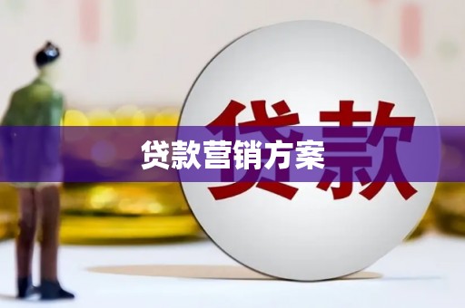 虾峙贷款营销方案
