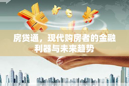 玄武房贷通，现代购房者的金融利器与未来趋势