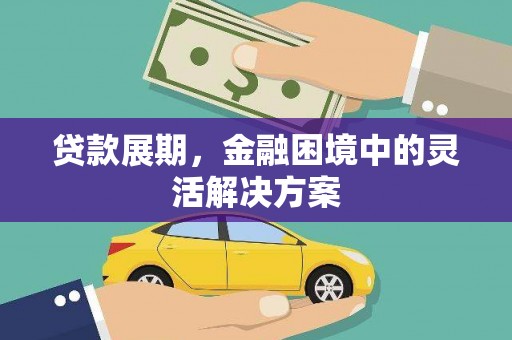那曲贷款展期，金融困境中的灵活解决方案