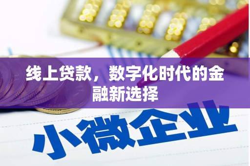 津市线上贷款，数字化时代的金融新选择