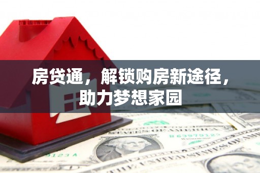 乐东房贷通，解锁购房新途径，助力梦想家园