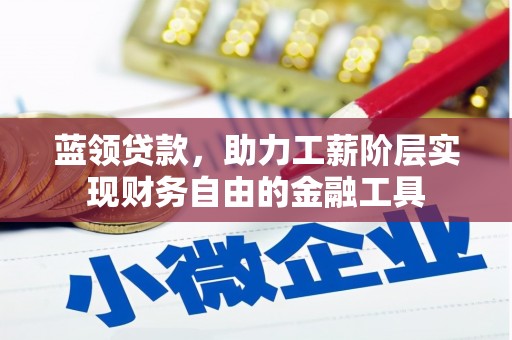 郊区蓝领贷款，助力工薪阶层实现财务自由的金融工具