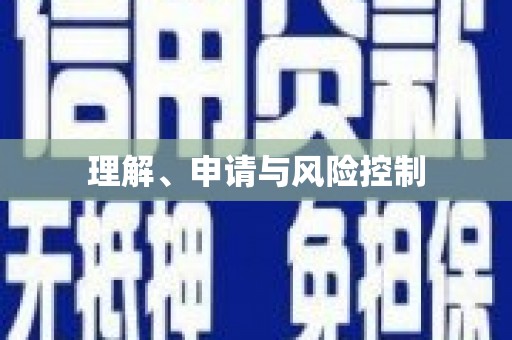 睢宁理解、申请与风险控制